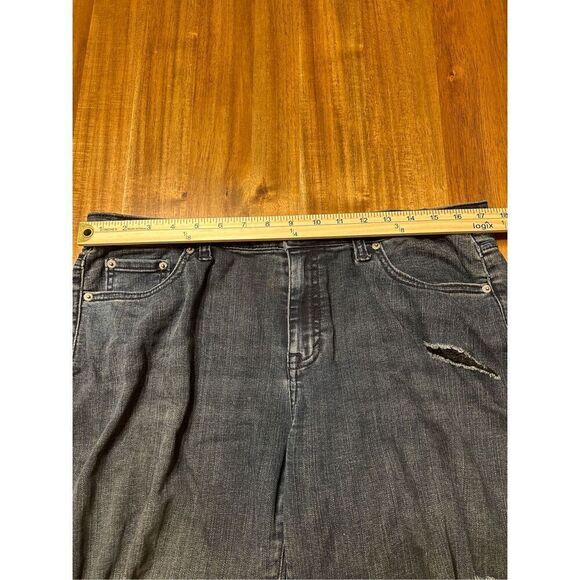 Aeropostale Mid-Rise Ankle Jegging Jeans Women's Size 12 Cotton Blend Blue Denim - Picture 7 of 9